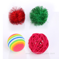 Christmas Bag Pack Cat Toy Set Pack